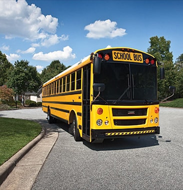 Thomas Saf-T-Liner EFX - Type D Front Engine Bus